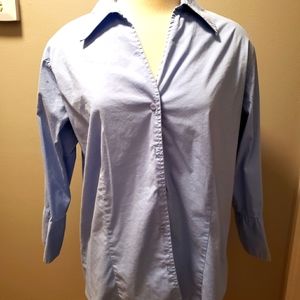 Dress Barn blue blouse